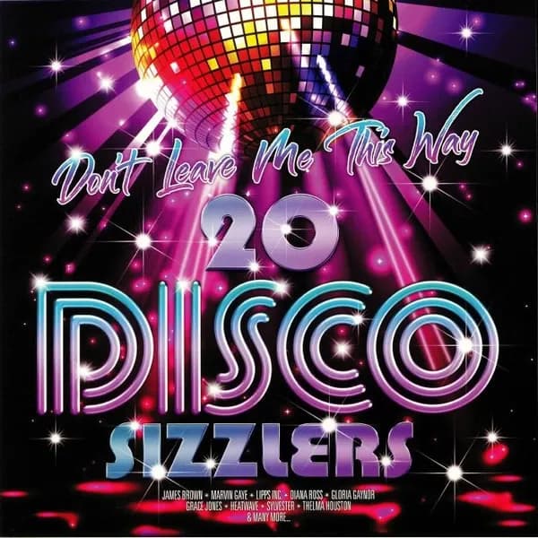 Various - Don't Leave Me This Way - 20 Disco Sizzlers (Vinilo Doble 2LP nuevo)