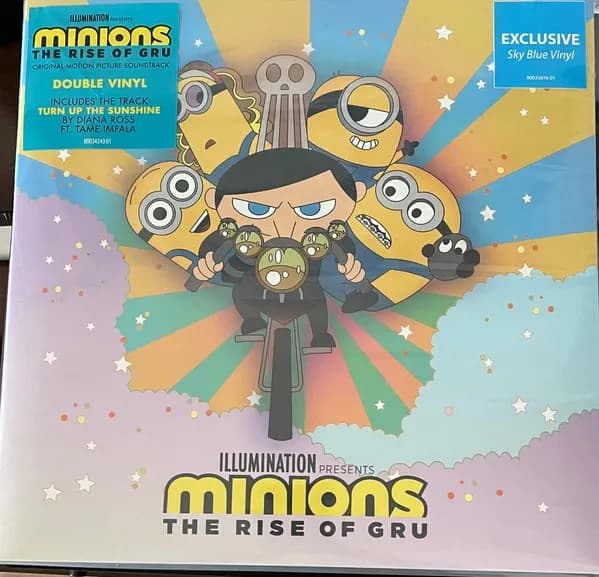 Various - Minions: The Rise Of Gru (Original Motion Picture Soundtrack) (Vinilo Doble 2LP nuevo)