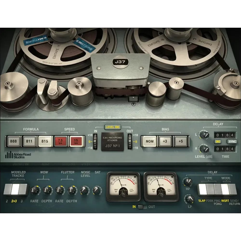 Waves J37 Tape – Plugin de Saturación y Emulación de Cinta Analógica (Descarga Digital) - Variante en LEMM DJ Store