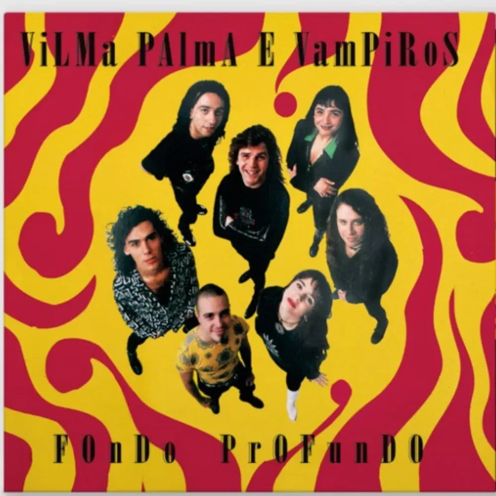 Vilma Palma E Vampiros - Fondo Profundo (Vinilo LP amarillo, nuevo) - Variante en LEMM DJ Store