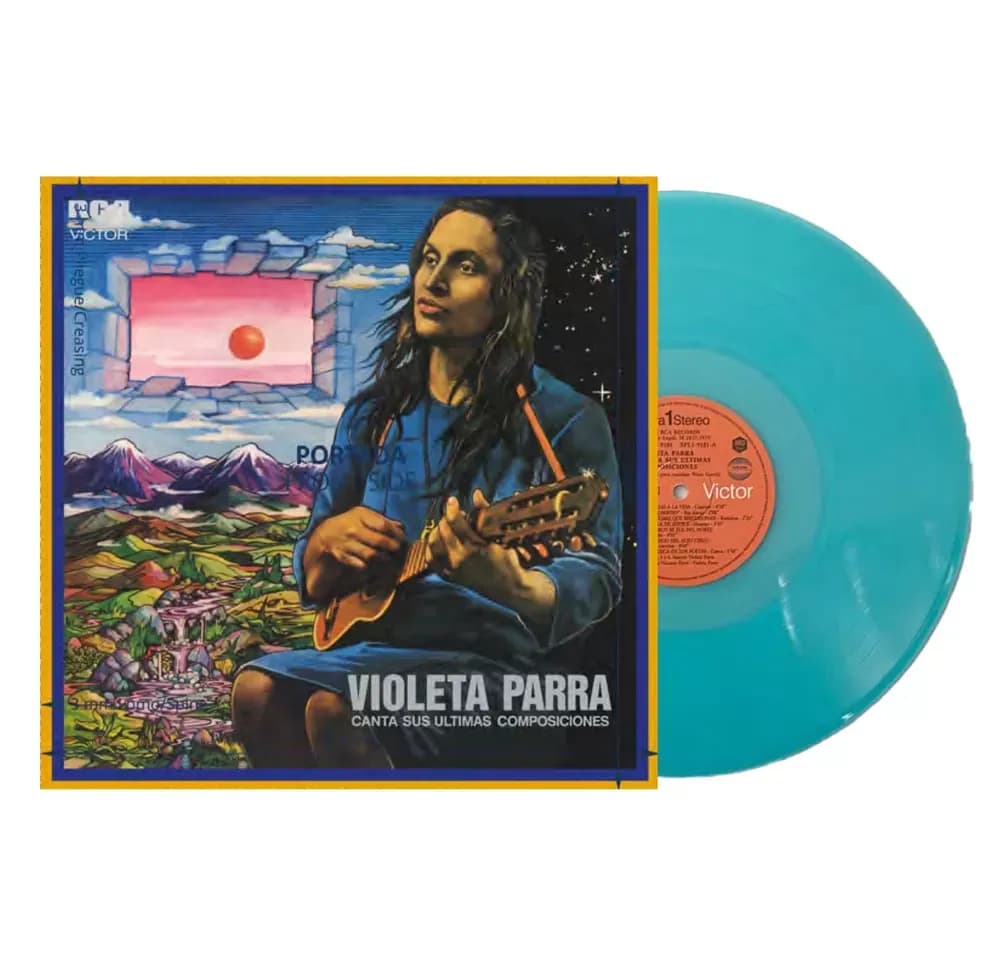 Violeta Parra - Las Ultimas Composiciones Color Celeste Con Orquesta (Vinilo LP nuevo)