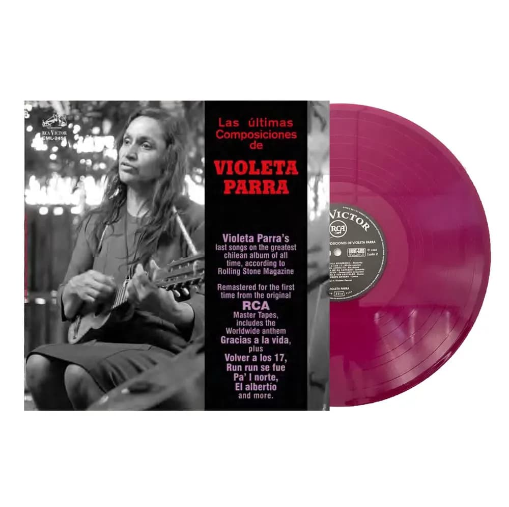 Violeta Parra - Las Ultimas Composiciones Color Violeta Transparente (Vinilo LP nuevo)