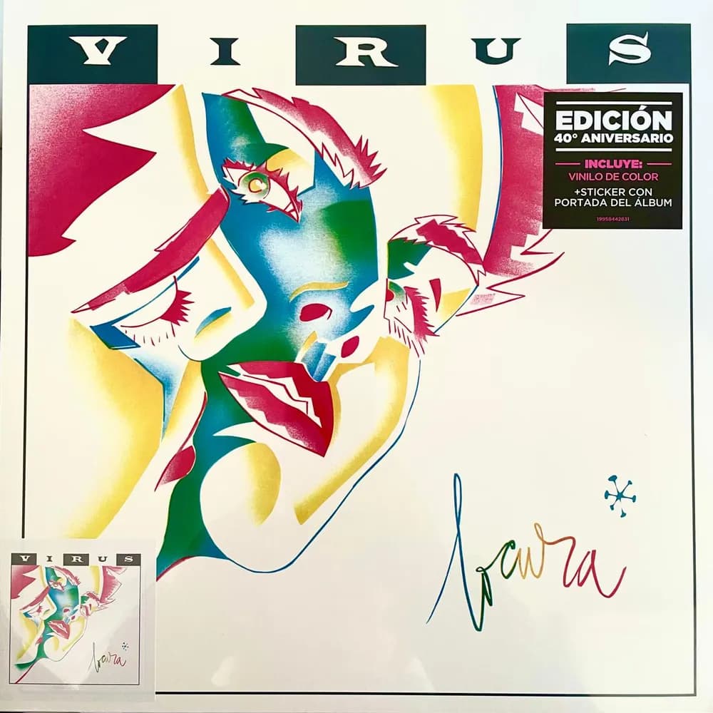 Virus - Locura (40° Aniversario) (Vinilo LP Color nuevo)