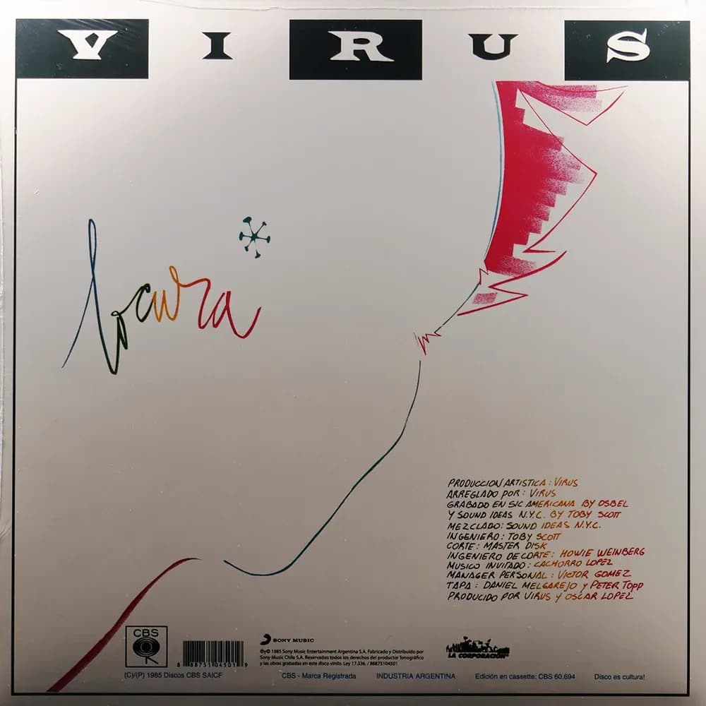 Virus – Locura (Vinilo LP nuevo)