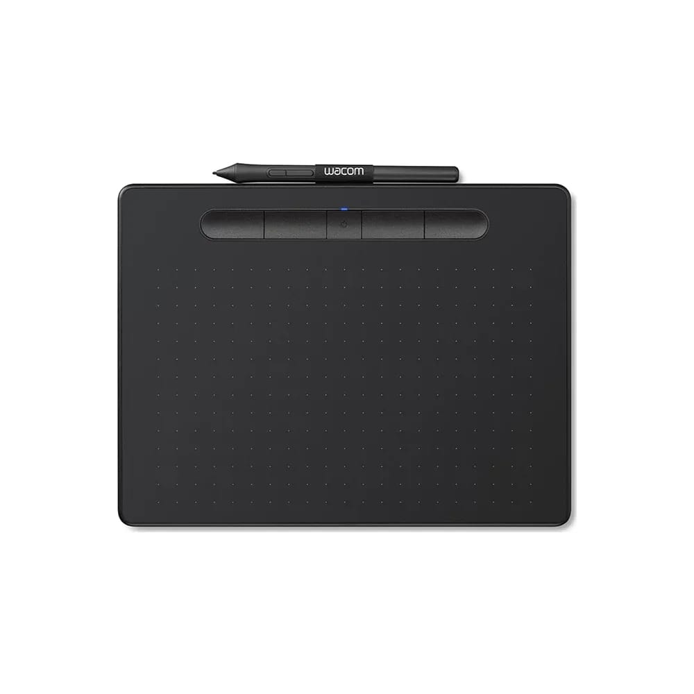 Wacom Intuos M – Tableta gráfica con lápiz sin pilas - Mediana negra - Vista alternativa en LEMM DJ Store