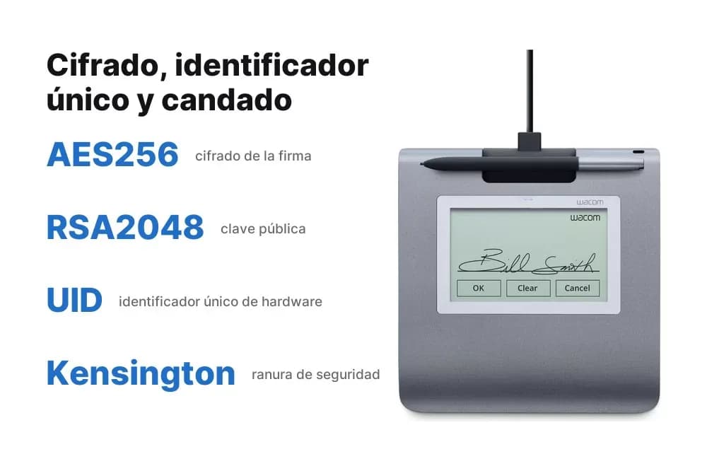 Wacom STU-430 y STU-540 – tabletas de firma electrónica