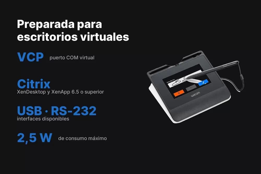 Wacom STU-430 y STU-540 – tabletas de firma electrónica