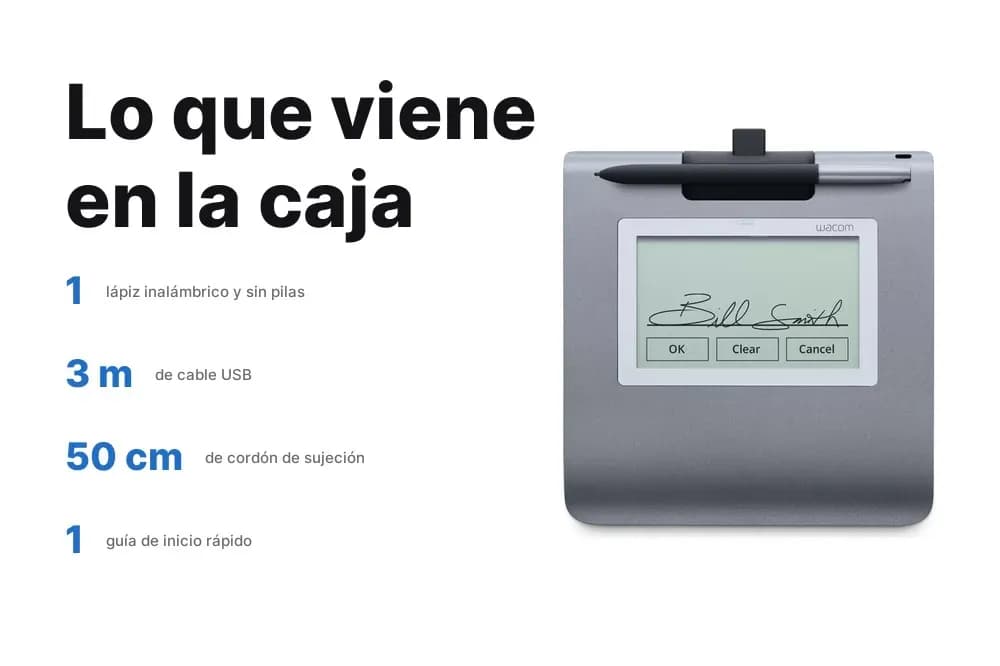 Wacom STU-430 y STU-540 – tabletas de firma electrónica
