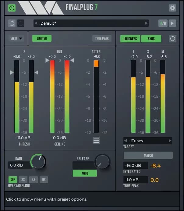 Wave Arts FinalPlug 7 – Limitador de Picos y Maximizador de Loudness (Descarga Digital)