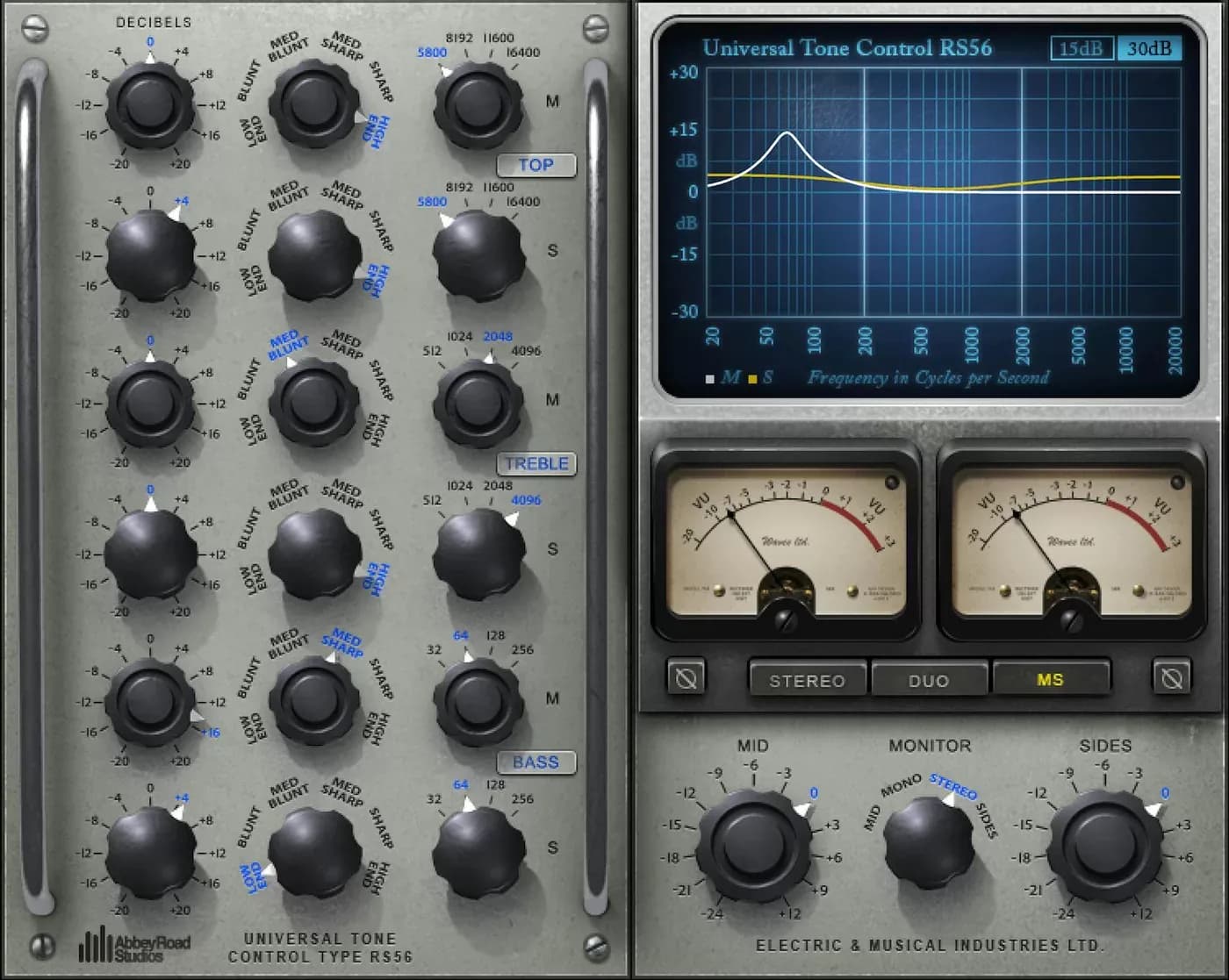 Waves Abbey Road RS56 Passive EQ – EQ pasivo legendario (Descarga Digital)