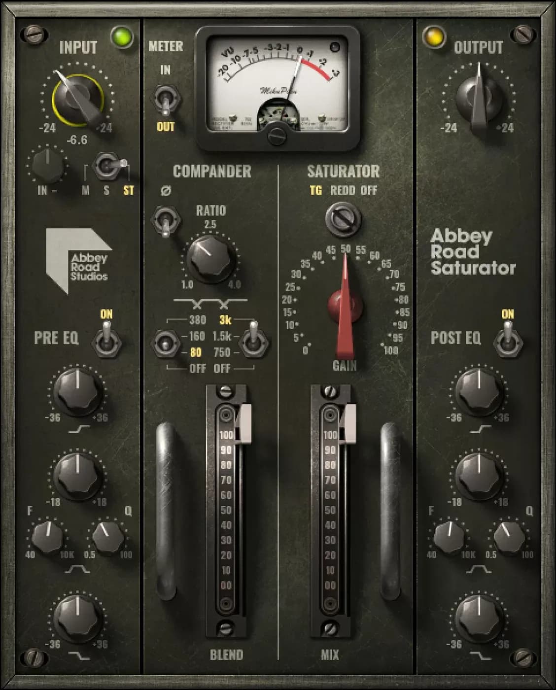Waves Abbey Road Saturator – Saturación de consola analógica (Descarga Digital)