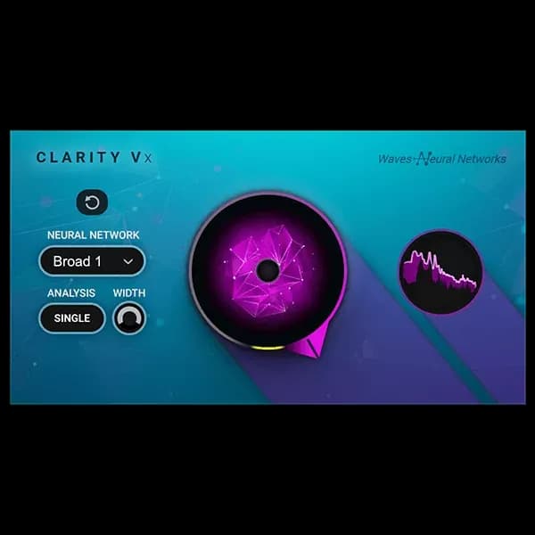 Waves Clarity Vx – Reduccion de Ruido de Voz con IA (Descarga Digital)
