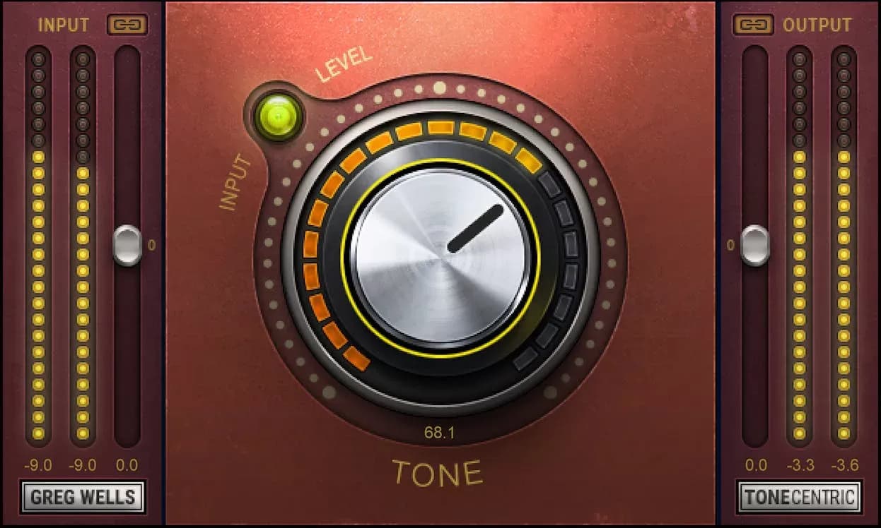Waves Greg Wells ToneCentric – Saturación Analógica de una Perilla (Descarga Digital)