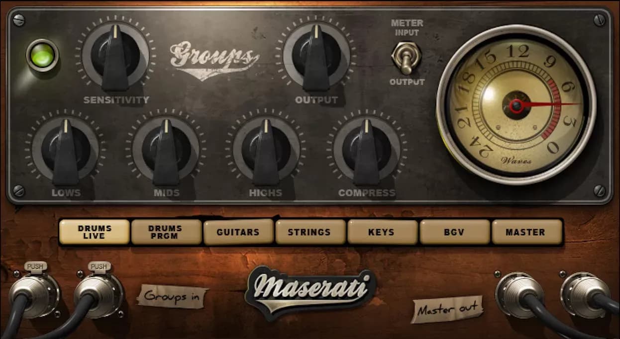 Waves Maserati GRP – Procesador de grupo de Tony Maserati (Descarga Digital)