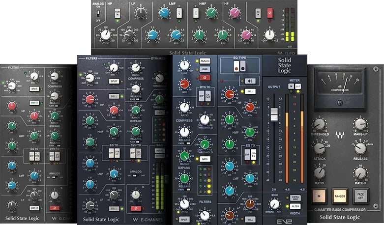 Waves SSL 4000 Collection – Colección de Plug-ins de Consola SSL (Descarga Digital) - Variante en LEMM DJ Store