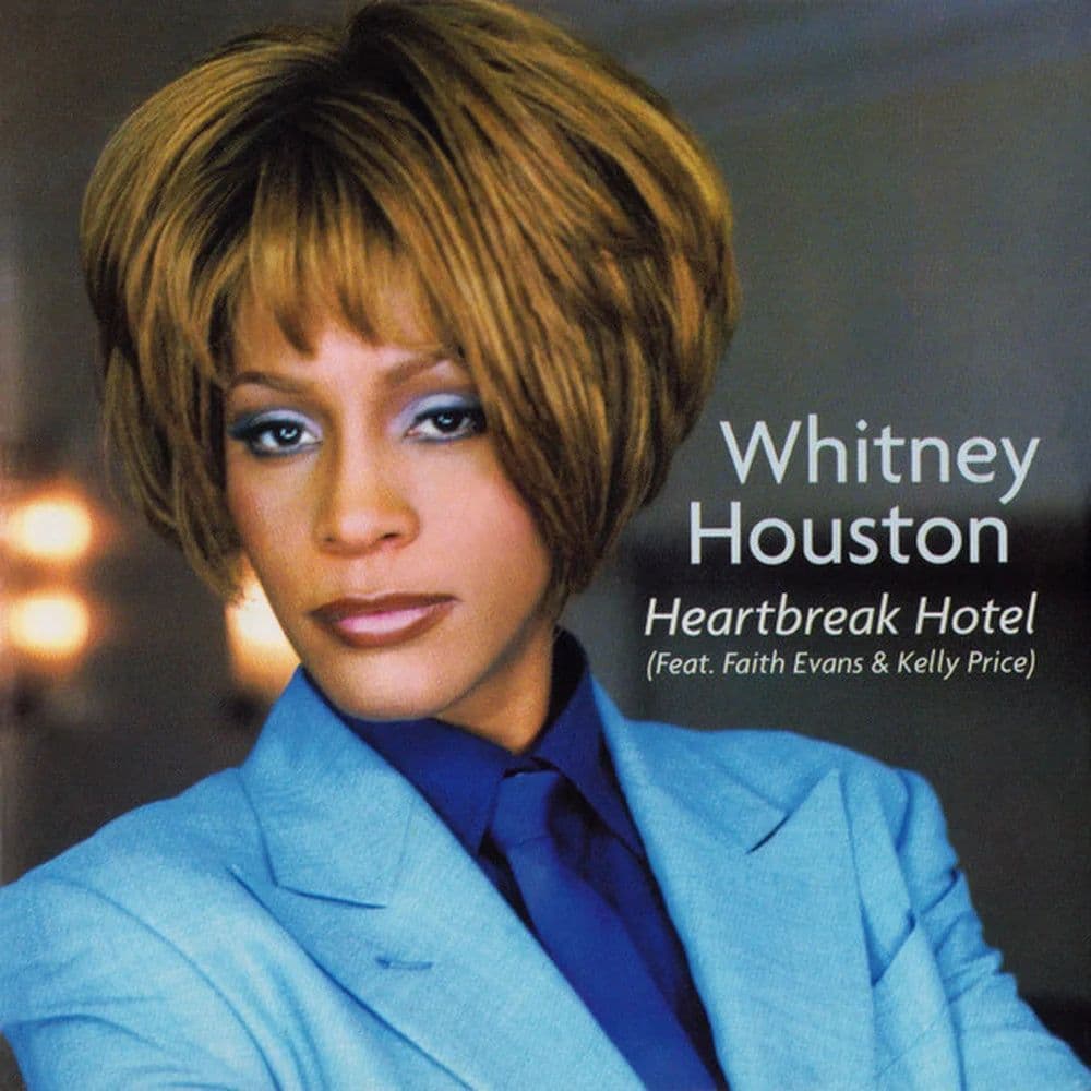 Whitney Houston Feat. Faith Evans & Kelly Price – Heartbreak Hotel (CD single carton usado VG+)