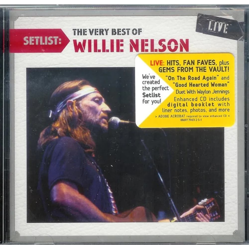 Willie Nelson - Setlist: The Very Best Of Willie Nelson Live (CD nuevo)
