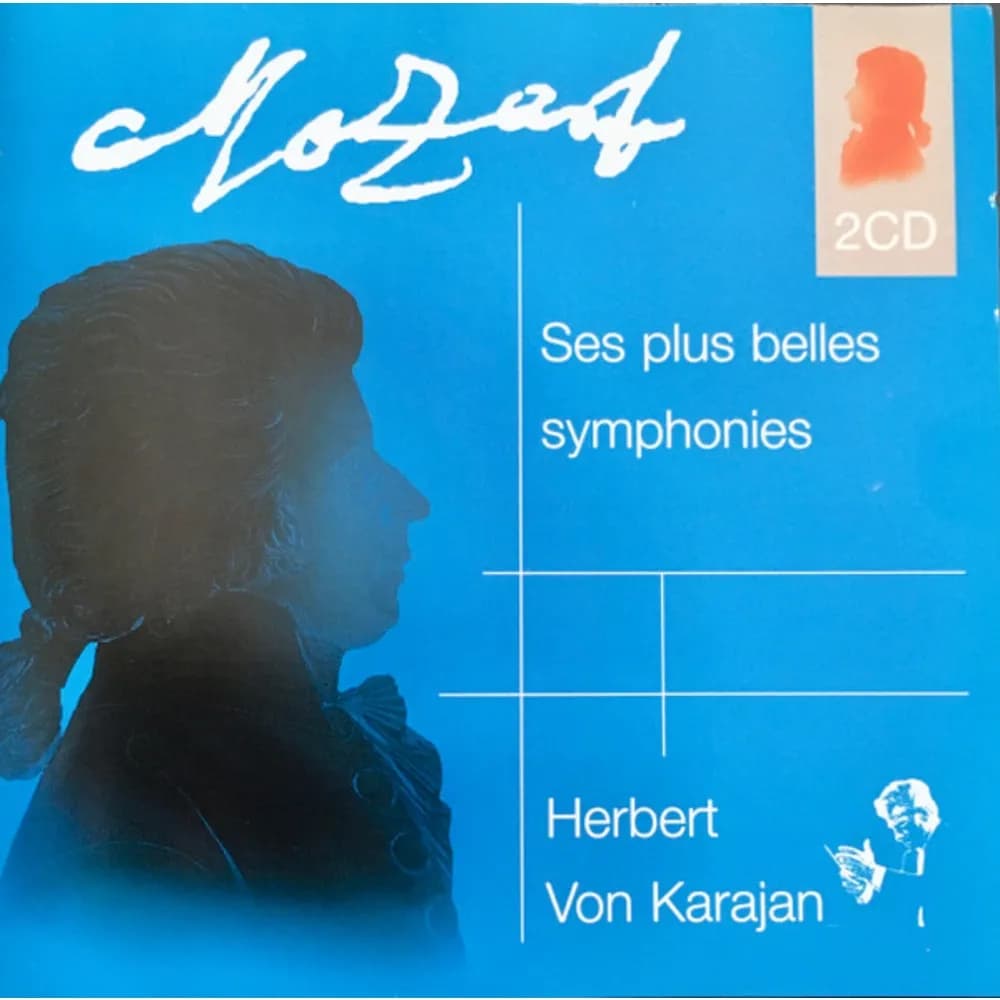 Wolfgang Amadeus Mozart, Herbert von Karajan - Ses Plus Belles Symphonies (CD nuevo)