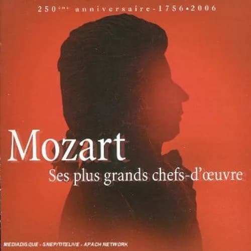 Wolfgang Amadeus Mozart - Ses plus grands chefs d'oeuvre (CD Doble 2CD nuevo)