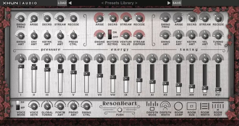 XHUN Audio ResonHeart – sintetizador acústico de modelado físico (Descarga Digital) - Variante en LEMM DJ Store