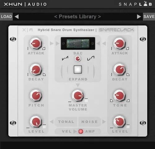 Xhun Audio SnareClack – Sintetizador híbrido de cajas (Descarga Digital) - Variante en LEMM DJ Store