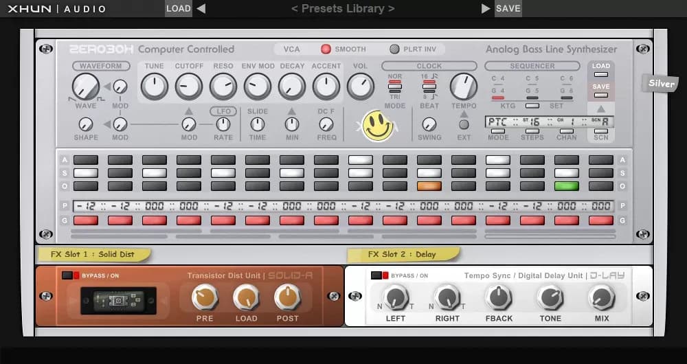 Xhun Audio ZeroBox – Sintetizador de bajo-línea con secuenciador (Descarga Digital)