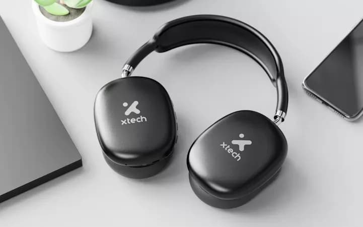 Xtech Aurax XTH-614 – Audífonos Bluetooth de Diadema con Ranura microSD