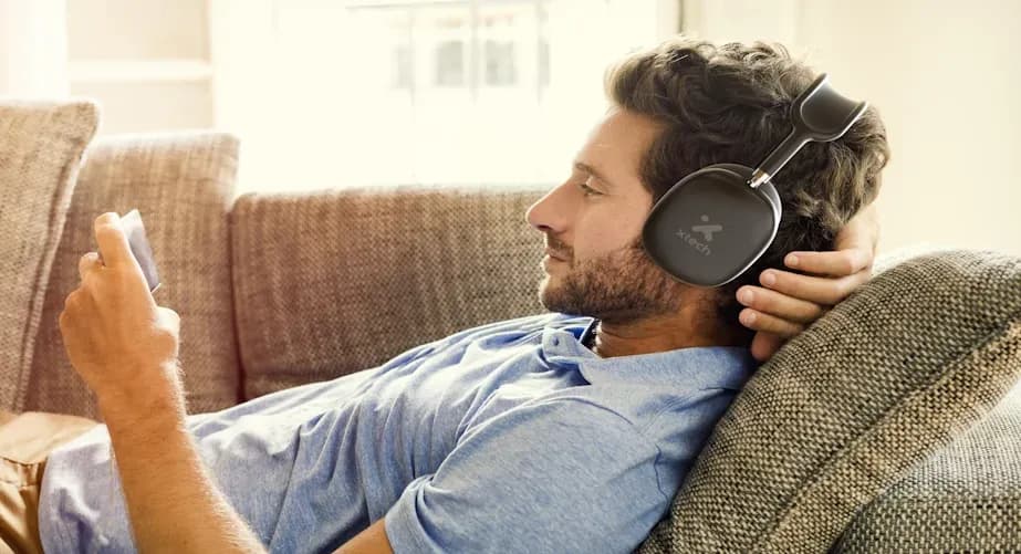Xtech Aurax XTH-614 – Audífonos Bluetooth de Diadema con Ranura microSD