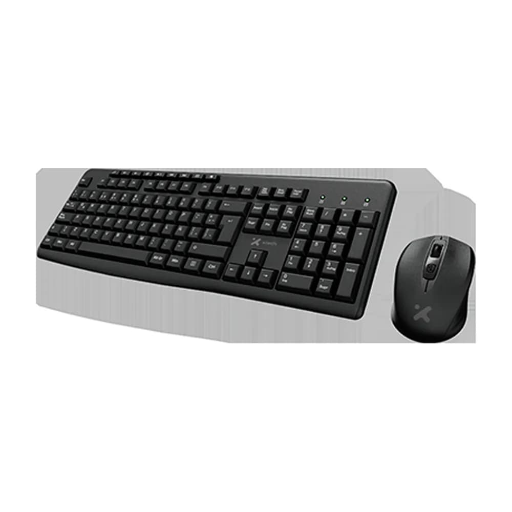 Xtech XTK-311S – Kit de Teclado y Mouse Inalámbrico 2,4 GHz