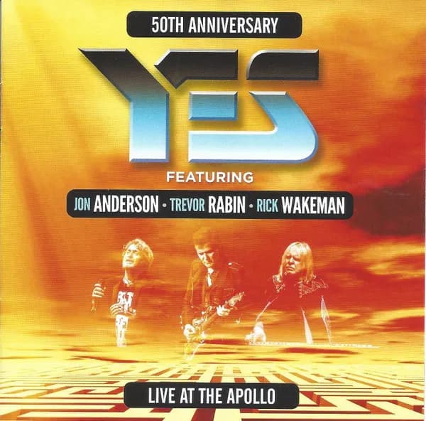 Yes Featuring Jon Anderson, Trevor Rabin, Rick Wakeman - 50th Anniversary Live At The Apollo (CD Doble 2CD nuevo)