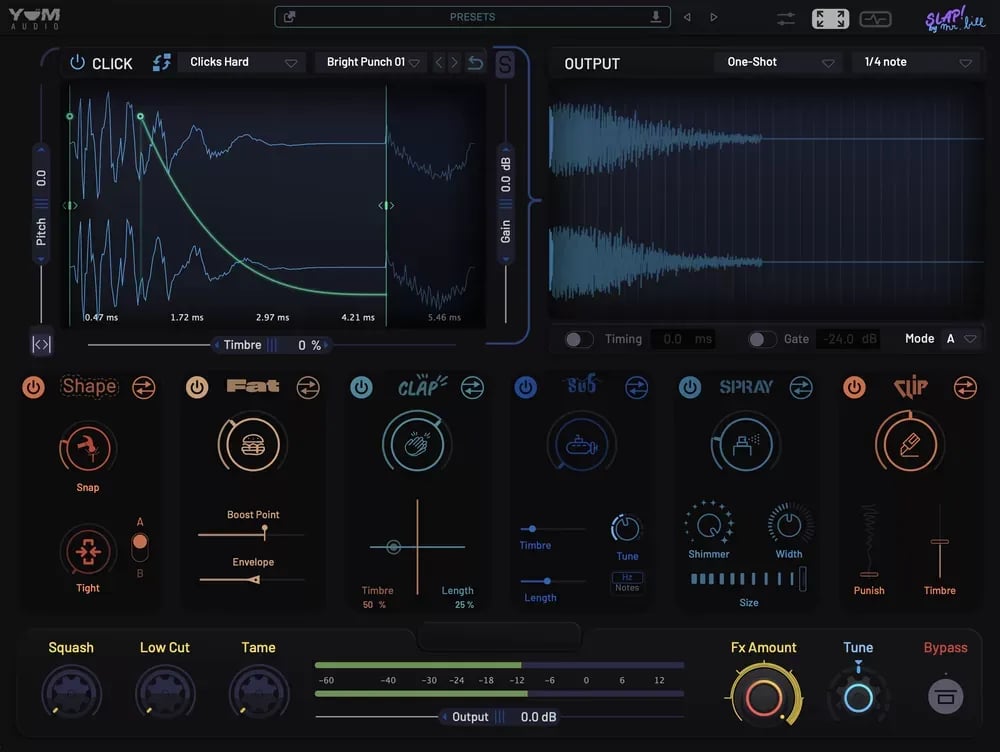 Yum Audio Slap – Multiefecto de Batería con Mr. Bill (Descarga Digital) - Variante en LEMM DJ Store