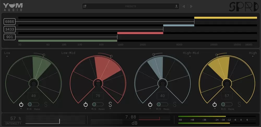 Yum Audio Spread – Procesador Estéreo Multibanda (Descarga Digital) - Variante en LEMM DJ Store